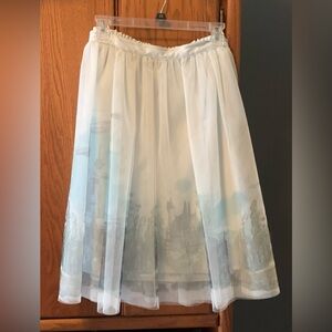 Light blue Magic Kingdom skirt.
